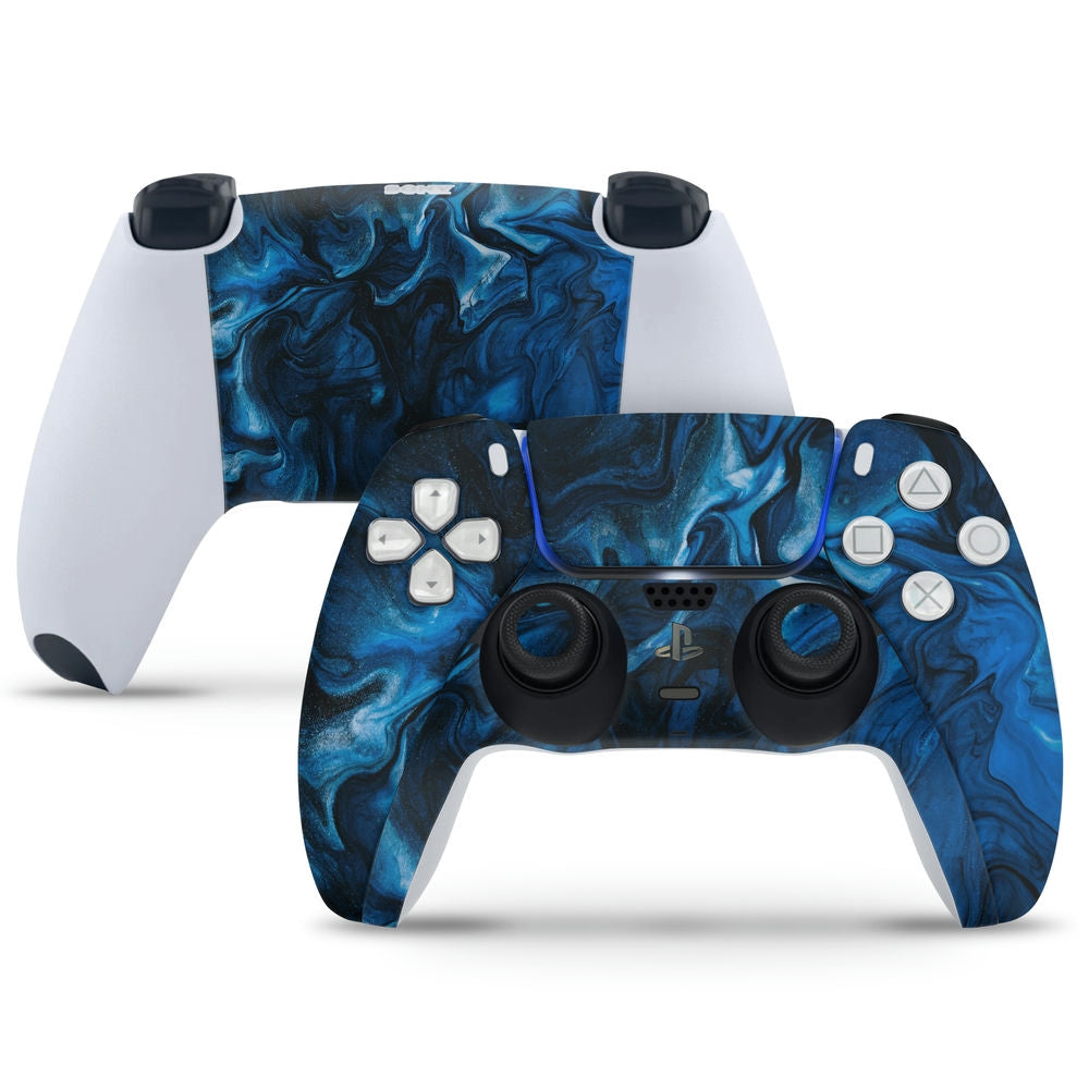 Playstation 5 Controller Skin - Blue Watercoloe Art – Skinslegend