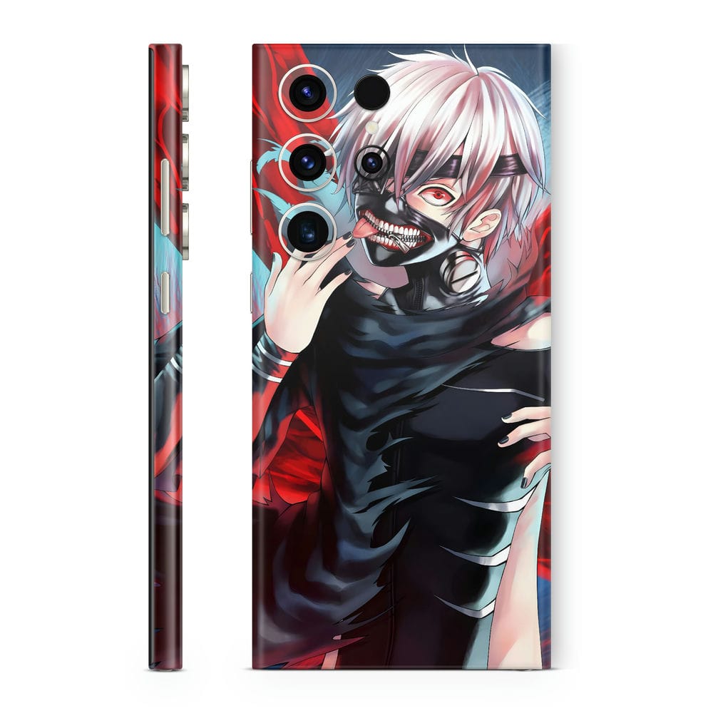 Mobile Skin Wrap Anime Tokyo Ghoul Face Mask Design : Protect Your Phone  and Add a Touch of Style – SkinsLegend