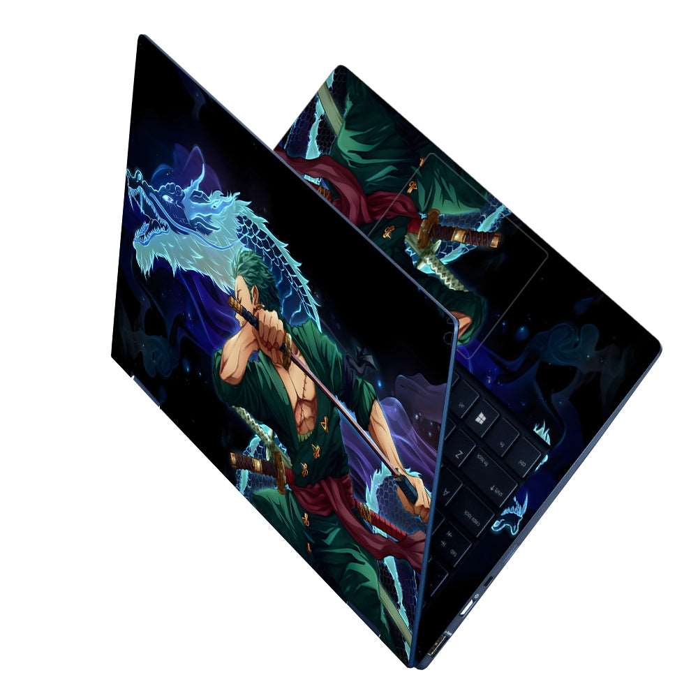 Shop Roronoa Zoro Dragon Laptop Skin | Buy Online Now – SkinsLegend