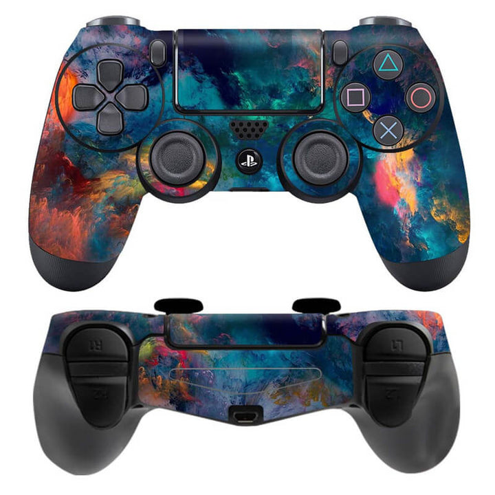 Skin Wrap Vinyl Sticker for DualShock 4 Wireless Controller- Color Smoke - SkinsLegend