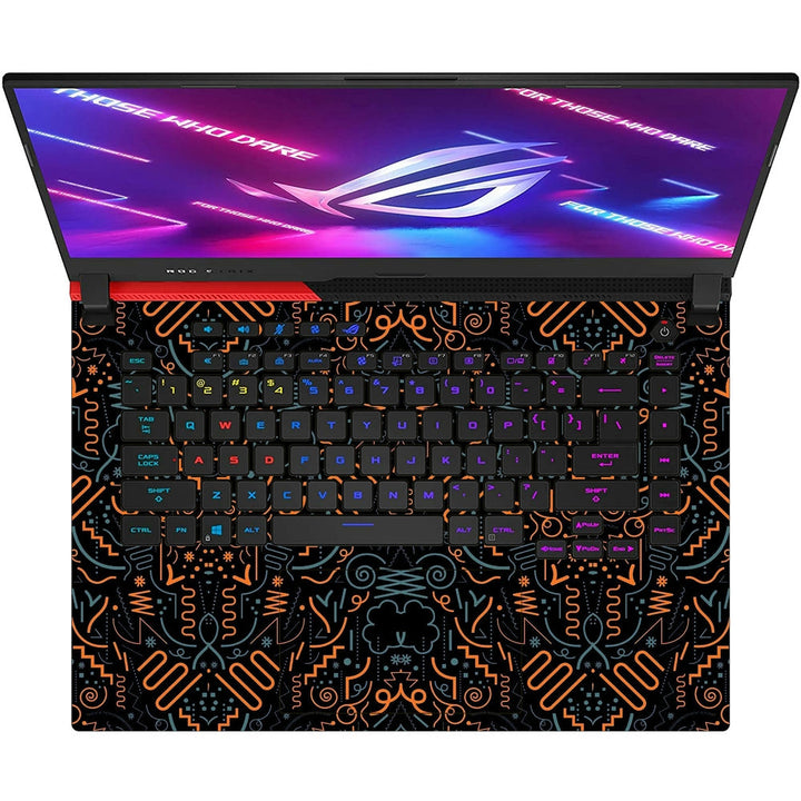 Asus Laptop Skin - Spiral Abstract