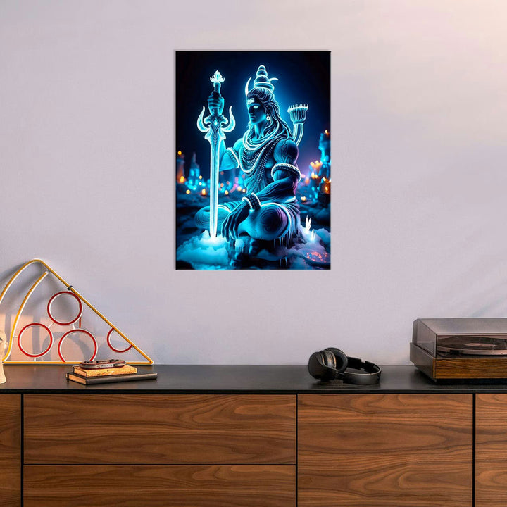 Metal Poster - Lord Shiva LS13