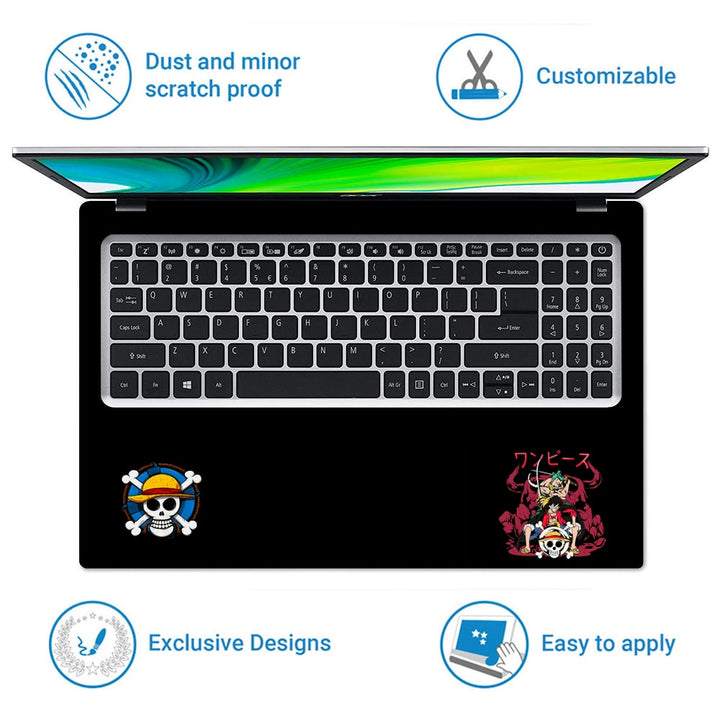 Laptop Skin - One Piece Lufy Zoro