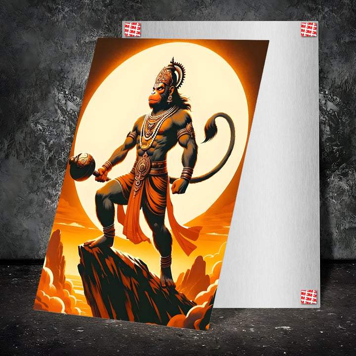 Metal Poster - Lord Hanuman LH09