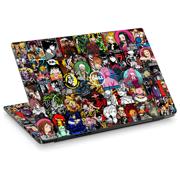 Dell Laptop Skin - Anime Siper Sticker Bomb