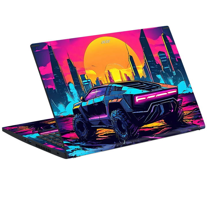 Acer Laptop Skin - Sunset Skyline Cruise