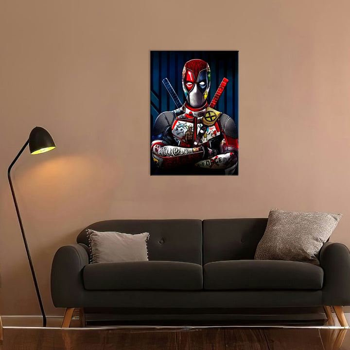 Metal Poster - Superhero Deadpool DP04