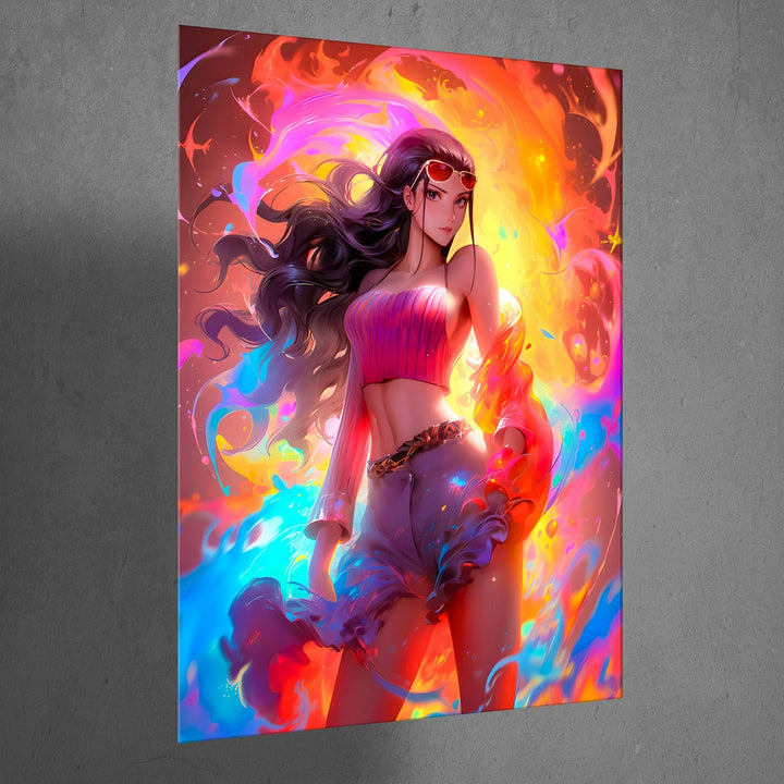 Metal Poster - Anime One Piece Nico Robin OP67