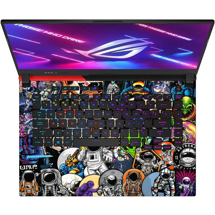 Asus Laptop Skin - Astronaut Sticker Bomb