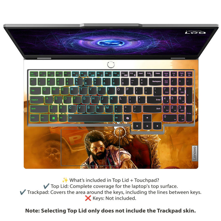 Lenovo LOQ Laptop Skin - Allu Arjun PU02