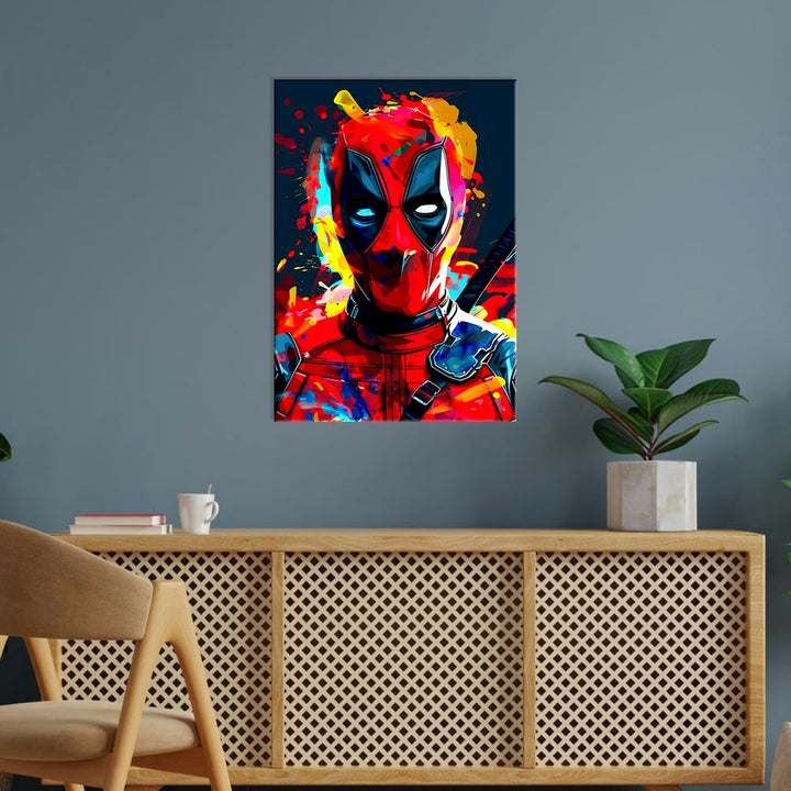 Metal Poster - Superhero Deadpool DP06