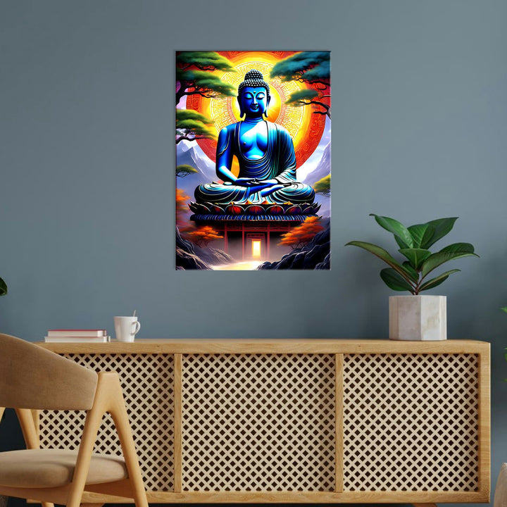 Metal Poster - Lord Buddha LB03