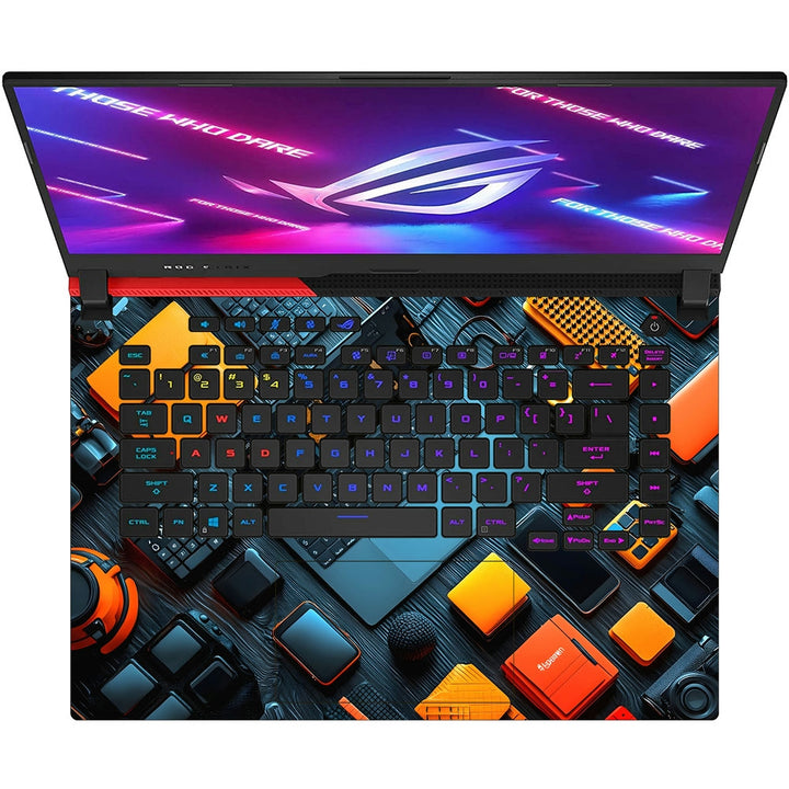 Asus Laptop Skin - Futuristic Circuit Board Graphics