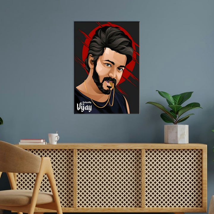 Metal Poster - Thalapathy Vijay TV03