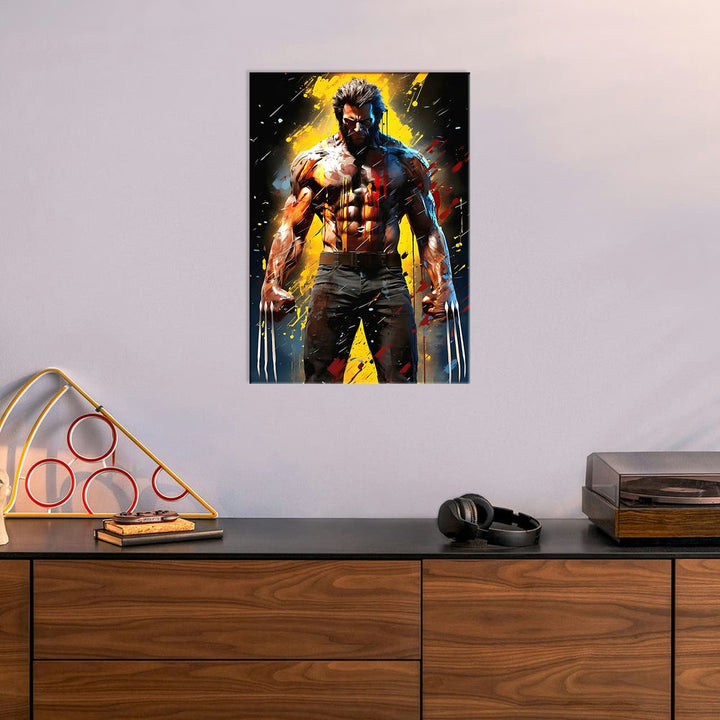 Metal Poster - Superhero Wolverine WOL02