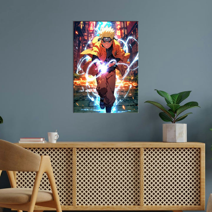 Metal Poster - Naruto Uzumaki NAR01