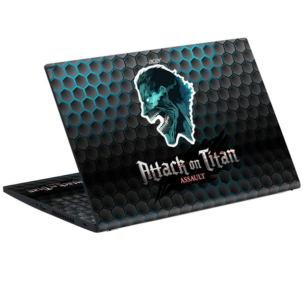 Acer Laptop Skin - Honeycomb Attack on Titan