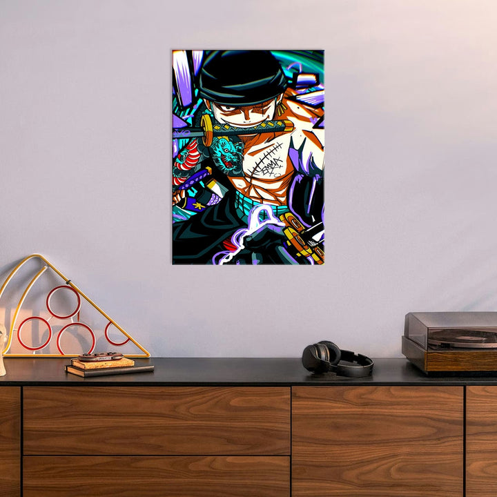 Metal Poster - One Piece Roronoa Zoro OP39