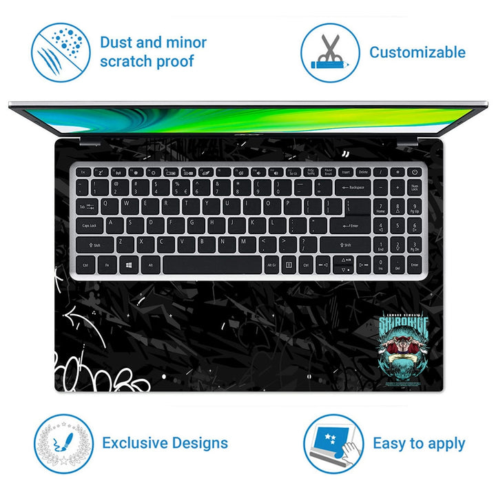 Laptop Skin - One Piece Edward Newgate DS1