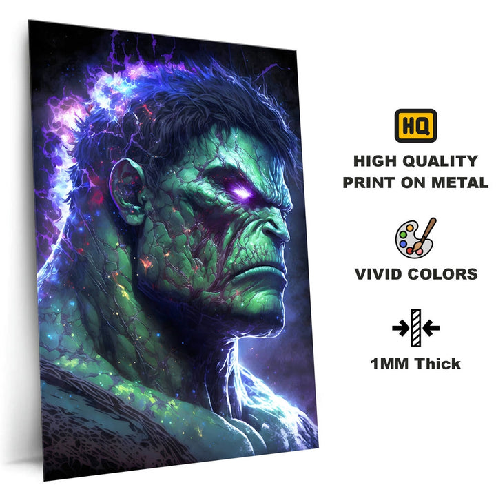 Metal Poster - Superhero Hulk SH06