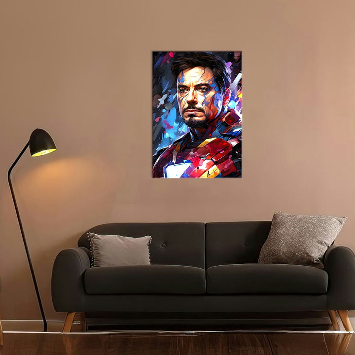 Metal Poster - Superhero Iron Man IM09