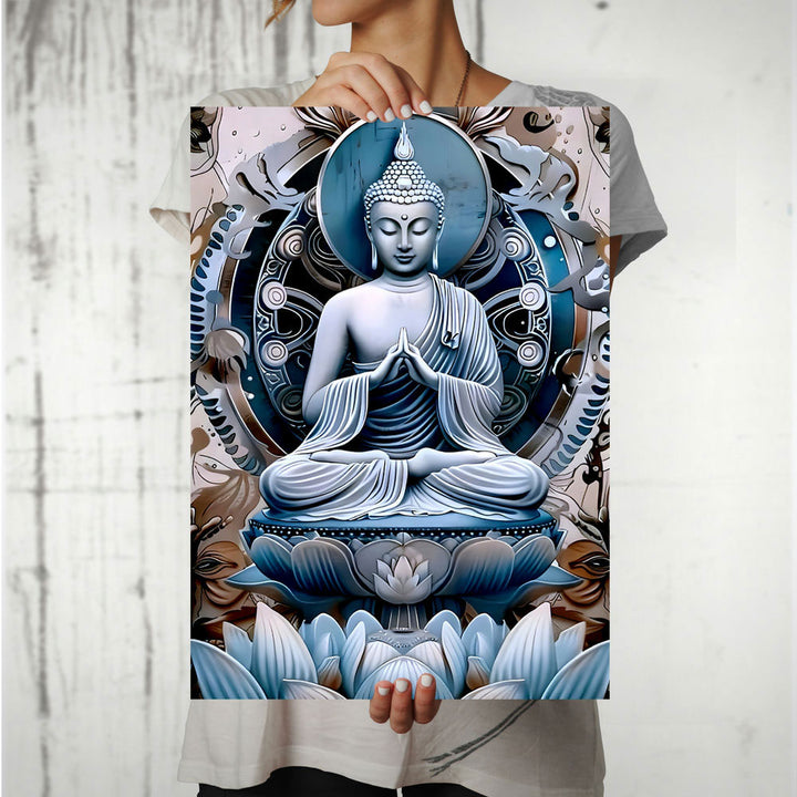 Metal Poster - Lord Buddha LB06