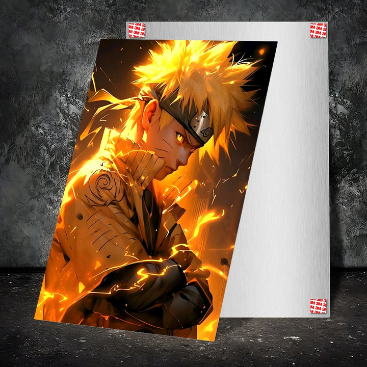 Metal Poster - Anime Naruto Uzumaki NU08