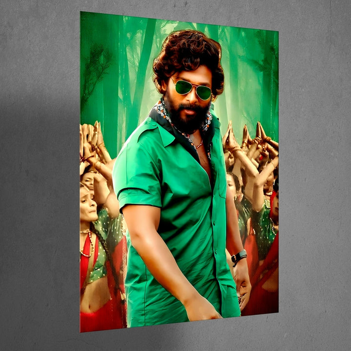 Metal Poster - Allu Arjun AA04