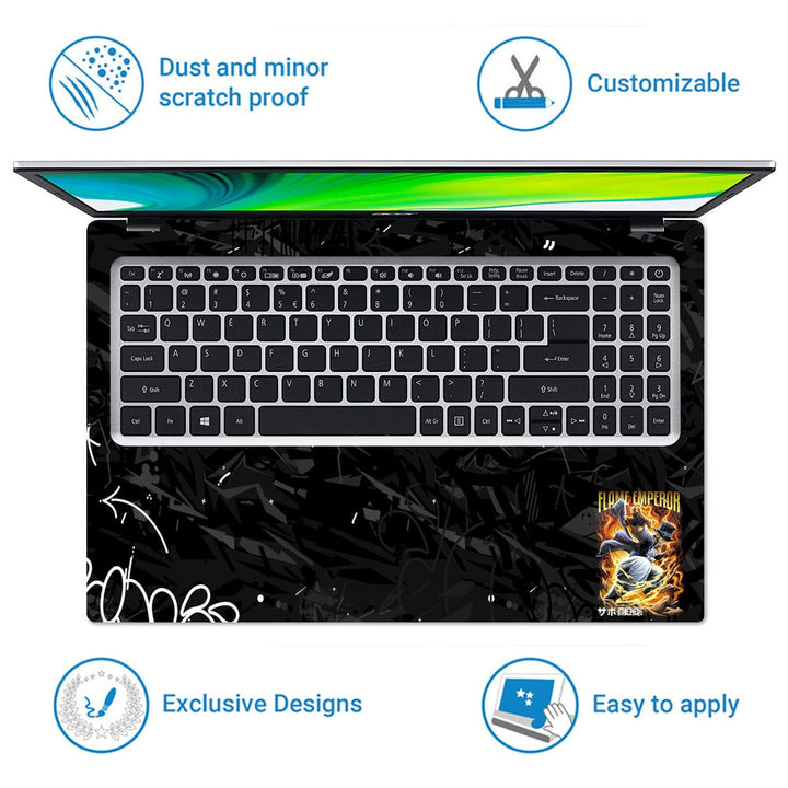 Laptop Skin - One Piece Anime Legendary DS35