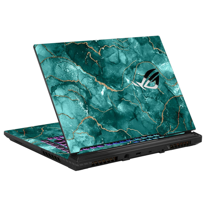 Asus Laptop Skin - Marble Goldern Line Pattern