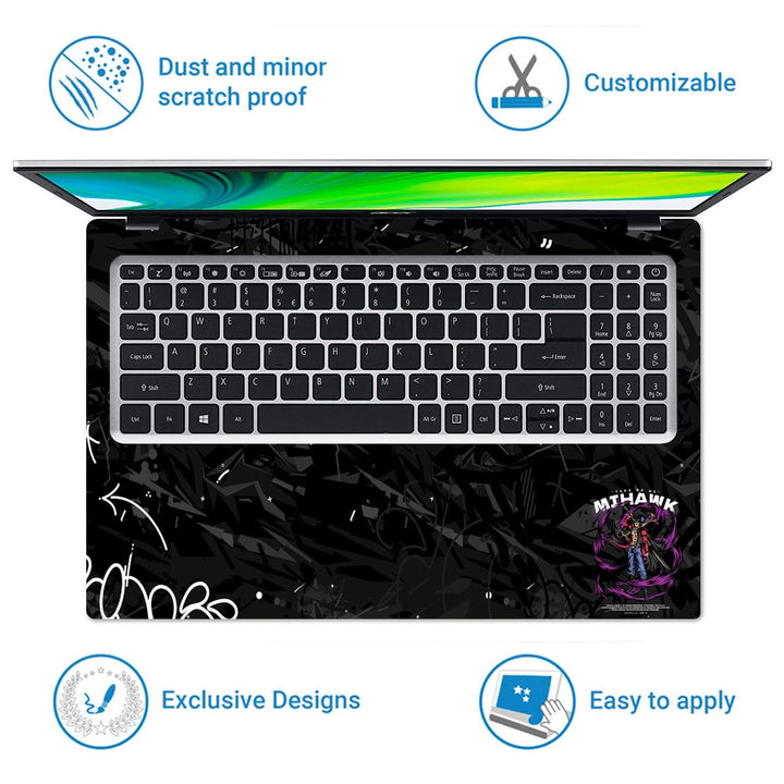 Laptop Skin - One Piece Mihawk DS1