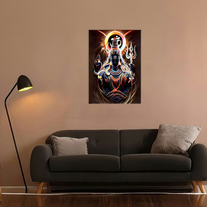 Metal Poster - Lord Shiva LS19