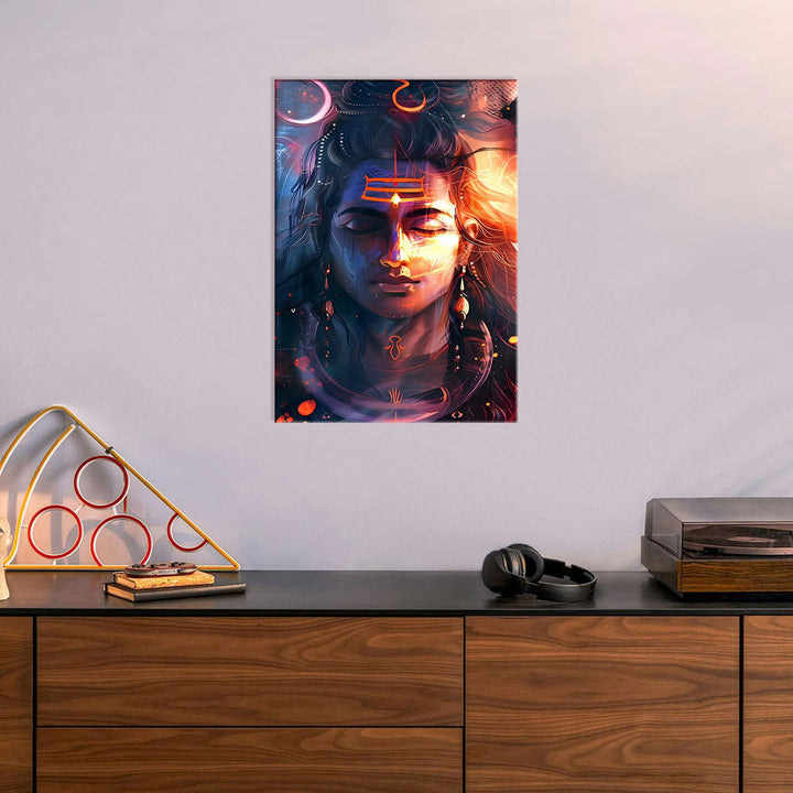 Metal Poster - Lord Shiva LS05