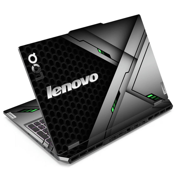 Laptop Skin - Lenovo Modern Black & Green