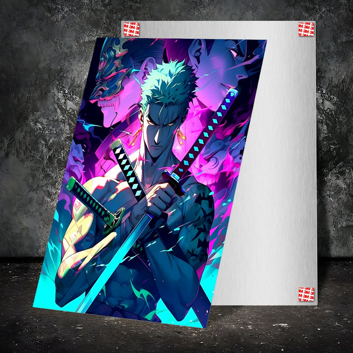 Metal Poster - One Piece Roronoa Zoro OP53