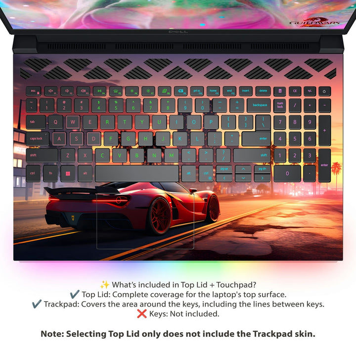 Dell Laptop Skin - GTA 6 Sunset Drive