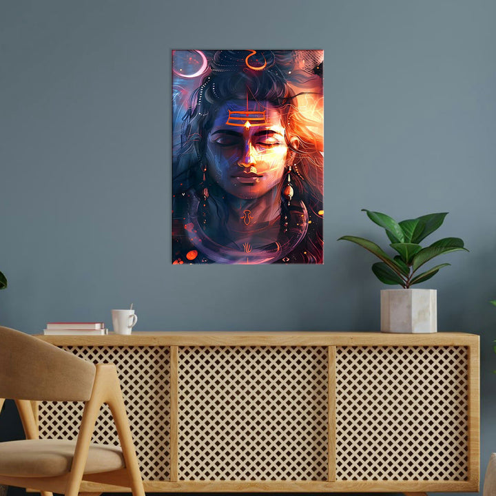 Metal Poster - Lord Shiva LS05