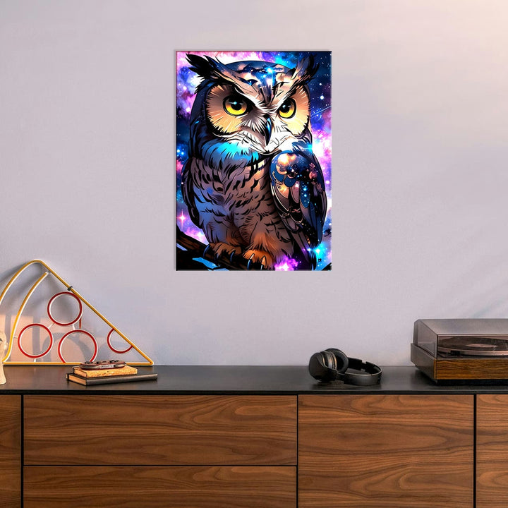 Metal Poster - Wildlife Owl WO05