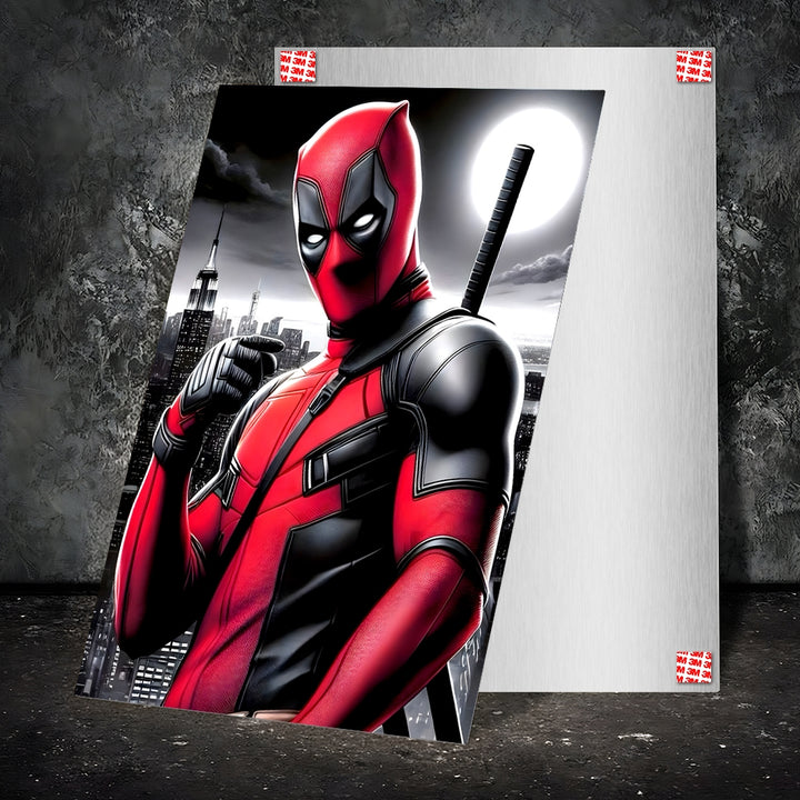 Metal Poster - Superhero Deadpool DP07