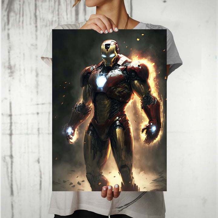 Metal Poster - Superhero Iron Man IM15