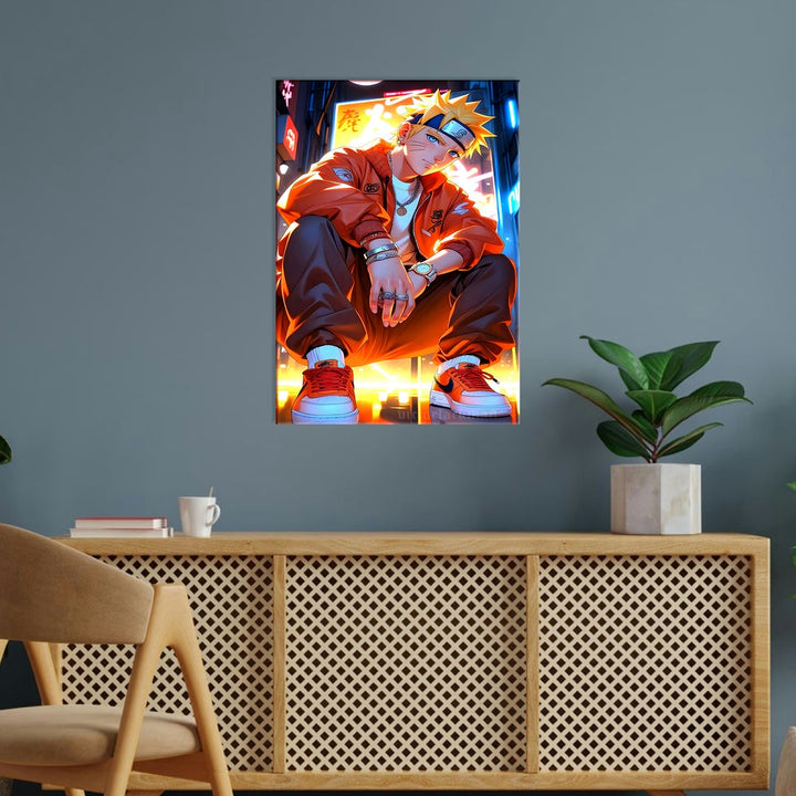 Metal Poster - Anime Naruto Uzumaki NU05