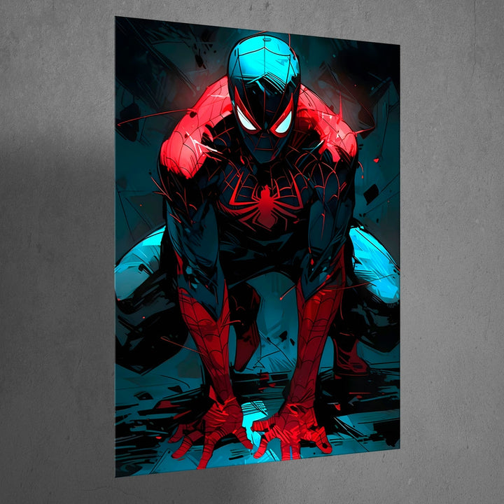 Metal Poster - Superhero Spiderman SM10