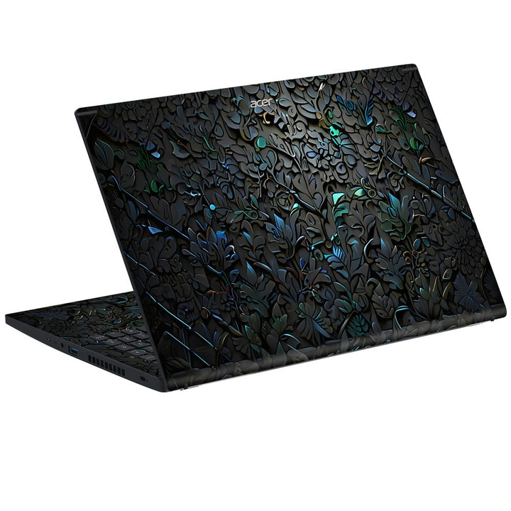 Acer Laptop Skin - Gothic Green