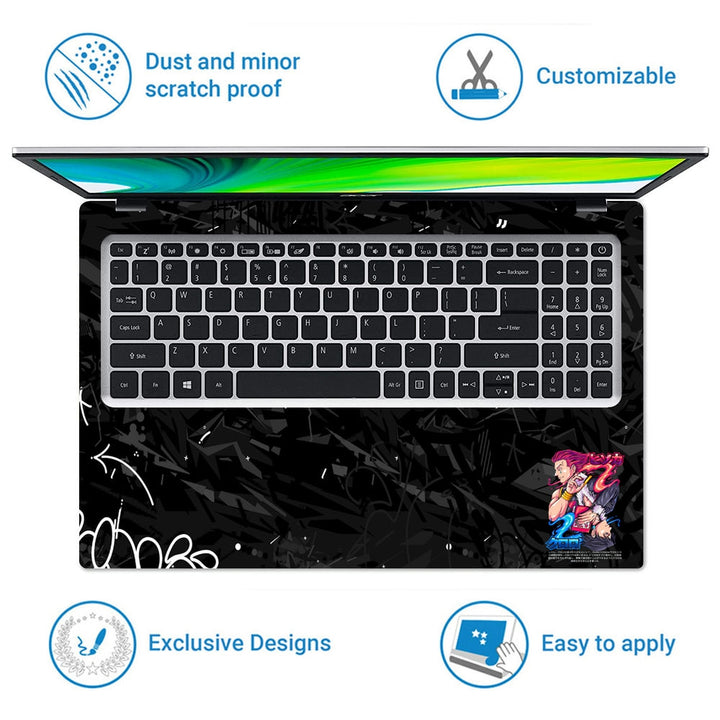 Laptop Skin - One Piece Anime Legendary DS75