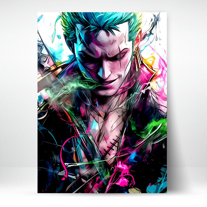 Metal Poster - One Piece Roronoa Zoro OP35