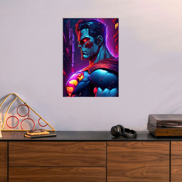 Metal Poster - Superhero Superman SUP02