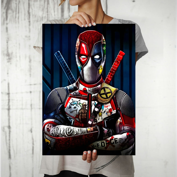 Metal Poster - Superhero Deadpool DP04