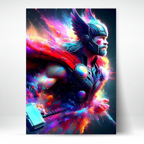 Metal Poster - Superhero Thor TH03