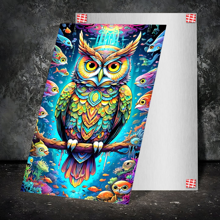 Metal Poster - Wildlife Owl WO01