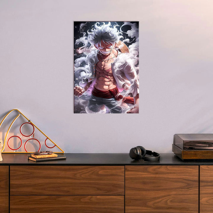 Metal Poster - One Piece Monkey D Luffy OP10